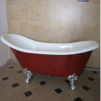 Magliezza Чугунная ванна Maria 170x76 (ножки хром)